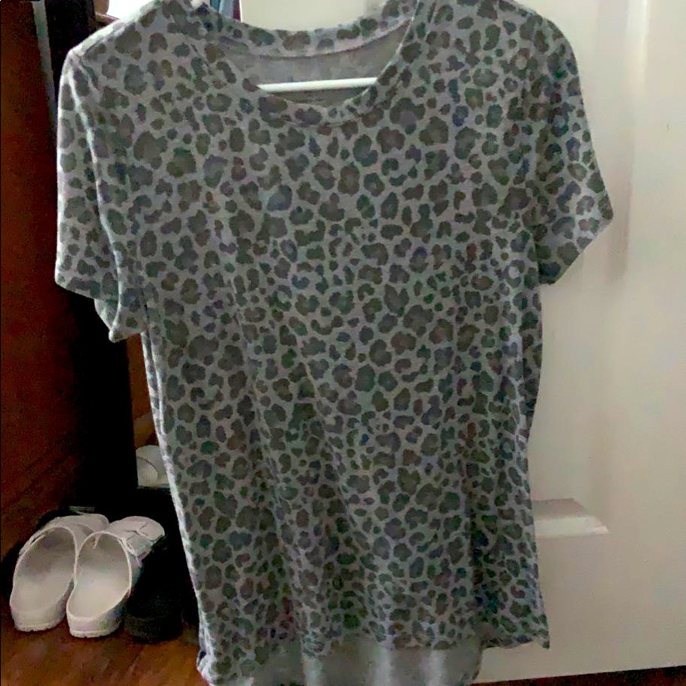 Cheetah print shirt